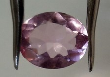 SIMULATED MORGANITE 8 x 6 MM OVAL CUT BEAUTIFUL PINK COLOR