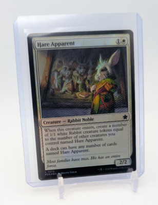 MTG - Hare Apparent - FOIL Common #15 - Foundations NM