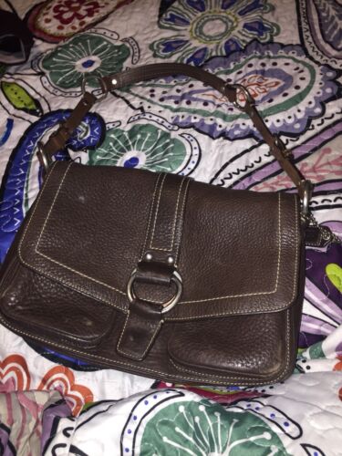 Vintage Coach bag brown Buttery Soft Leather Shoulder Bag | eBay