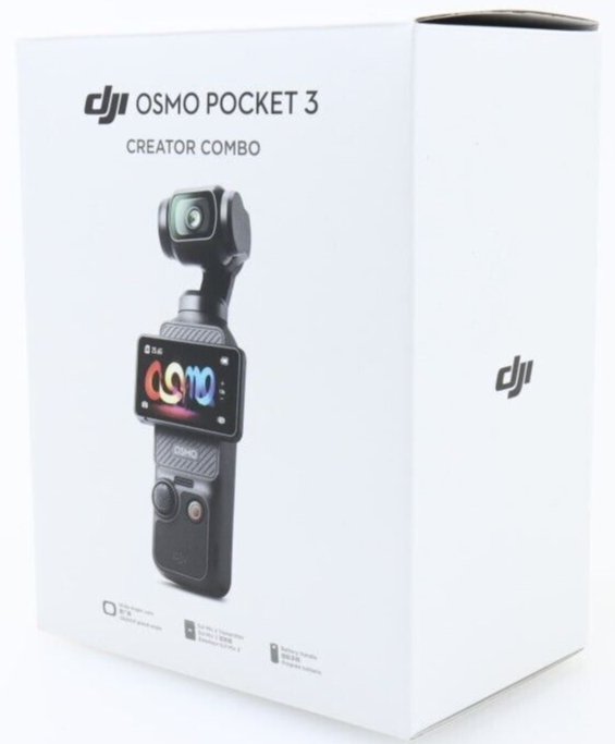 DJI Osmo Pocket Creator Combo 4K 120fps Video Vlog Camera