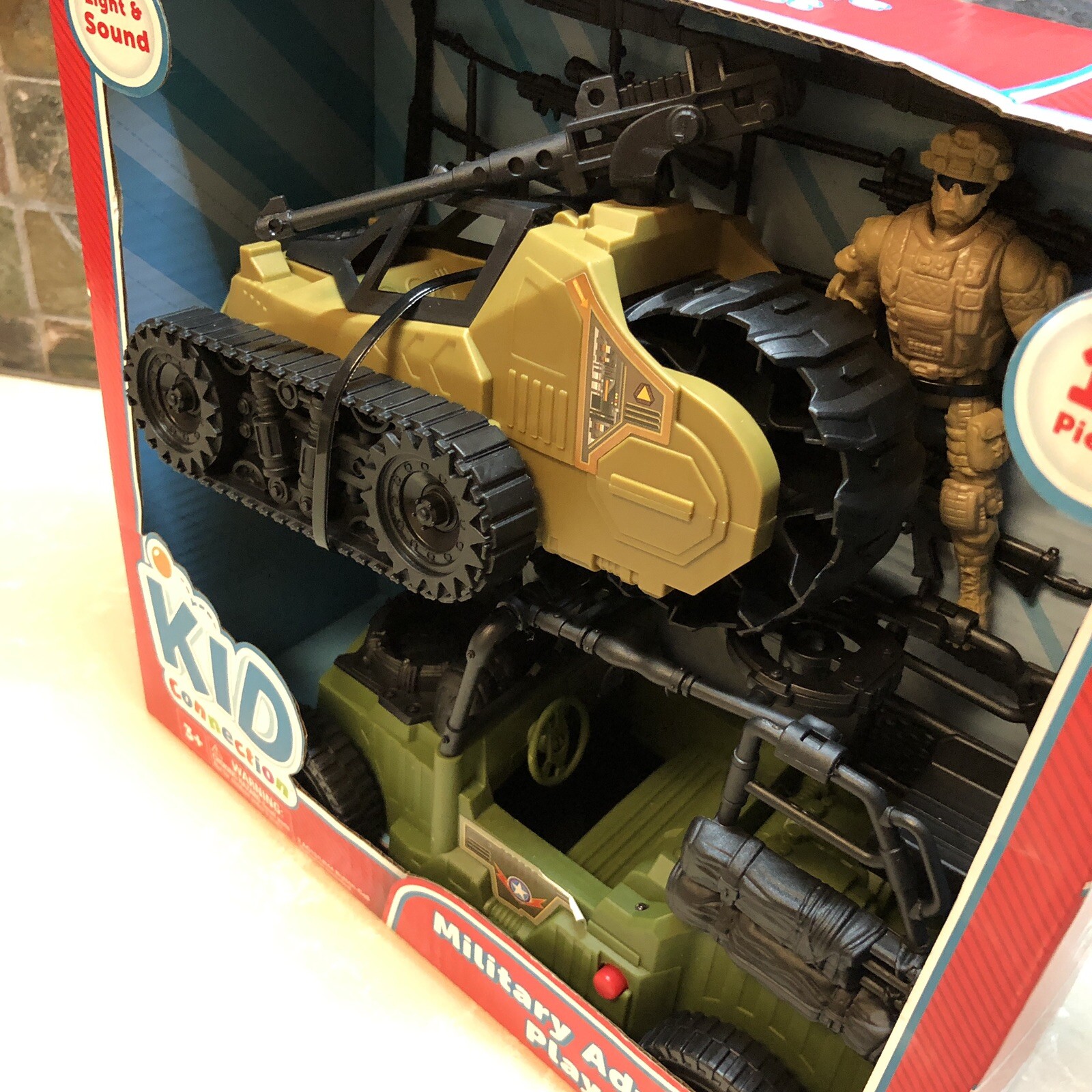 kid connection military adventure playset