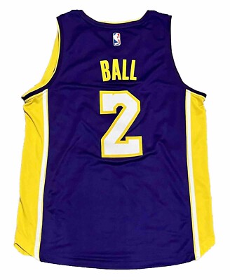 Lonzo Ball — Los Angeles Lakers Fanatics Jersey — Size Men's