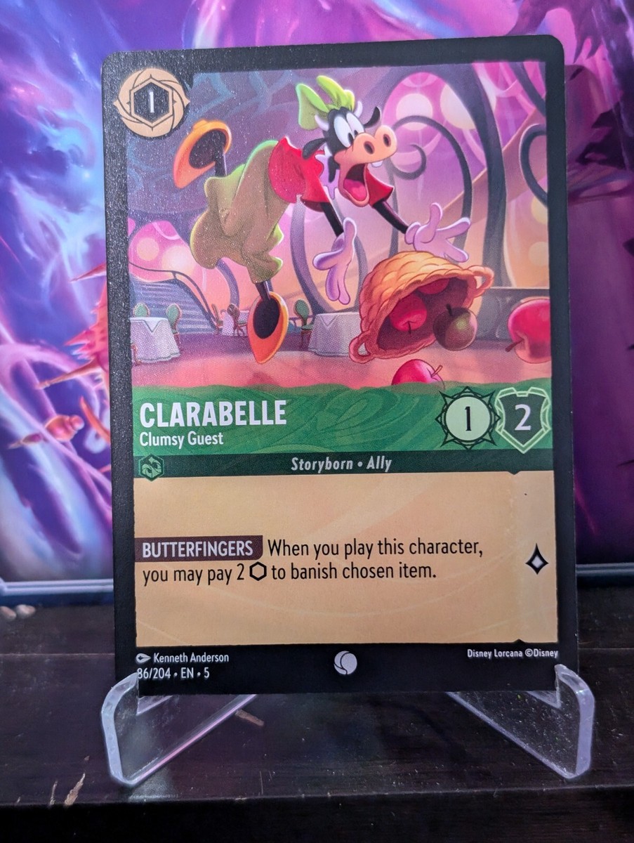 clarabelle lorcana card Clarabelle Shimmering Skies 90/204 Lorcana NM/M Non Foil