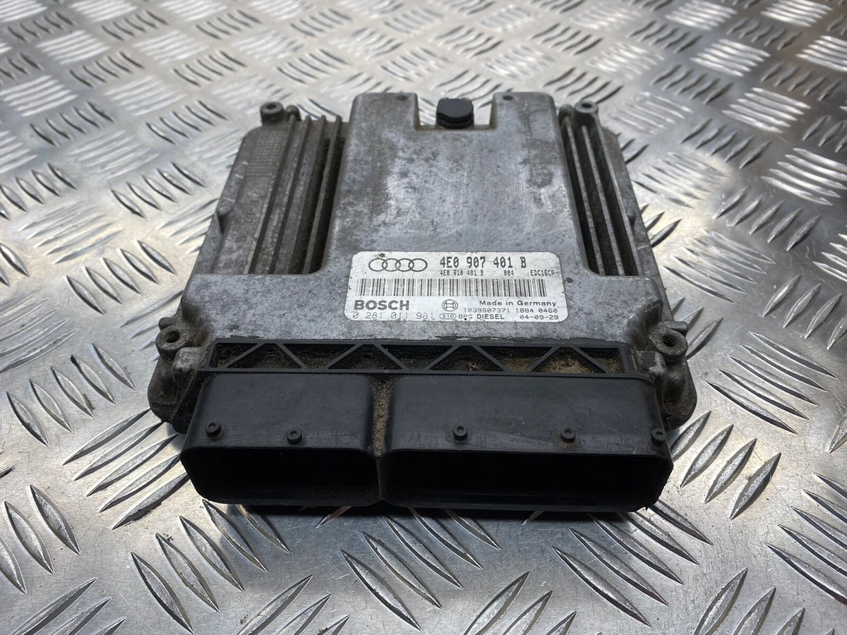 T38 AUDI A8 3.0 TDI 0281011981 4E0907401B 4E0910401B 0281011981 | eBay