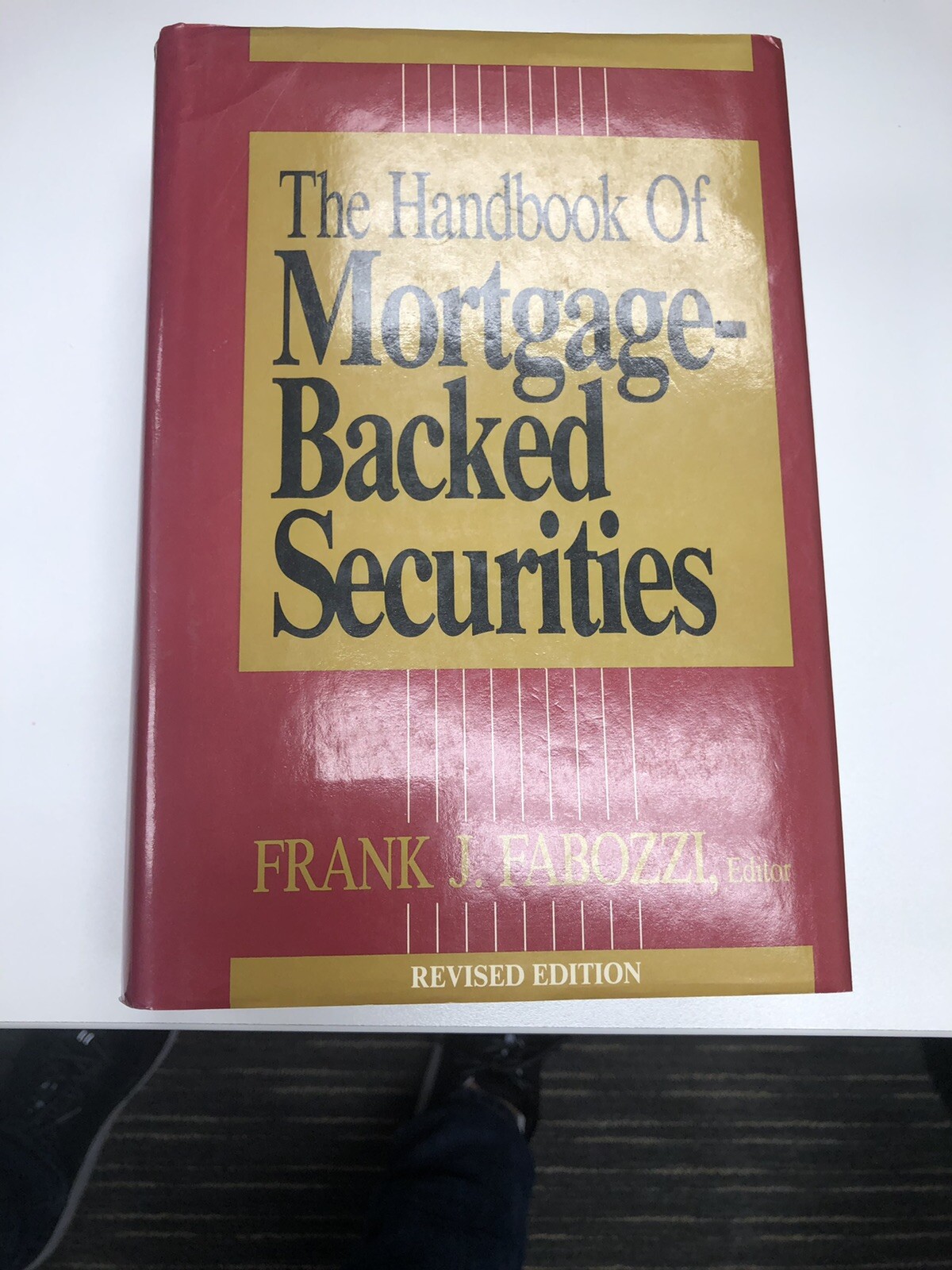 The Handbook of Mortgagebacked Securities Book by Frank Fabozzi eBay