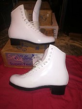 *TOP* VINTAGE SKATES * SUPER-TERI * SP-TERI DELUXE * 5 AAA 35 3/4 22,5cm * NEU *