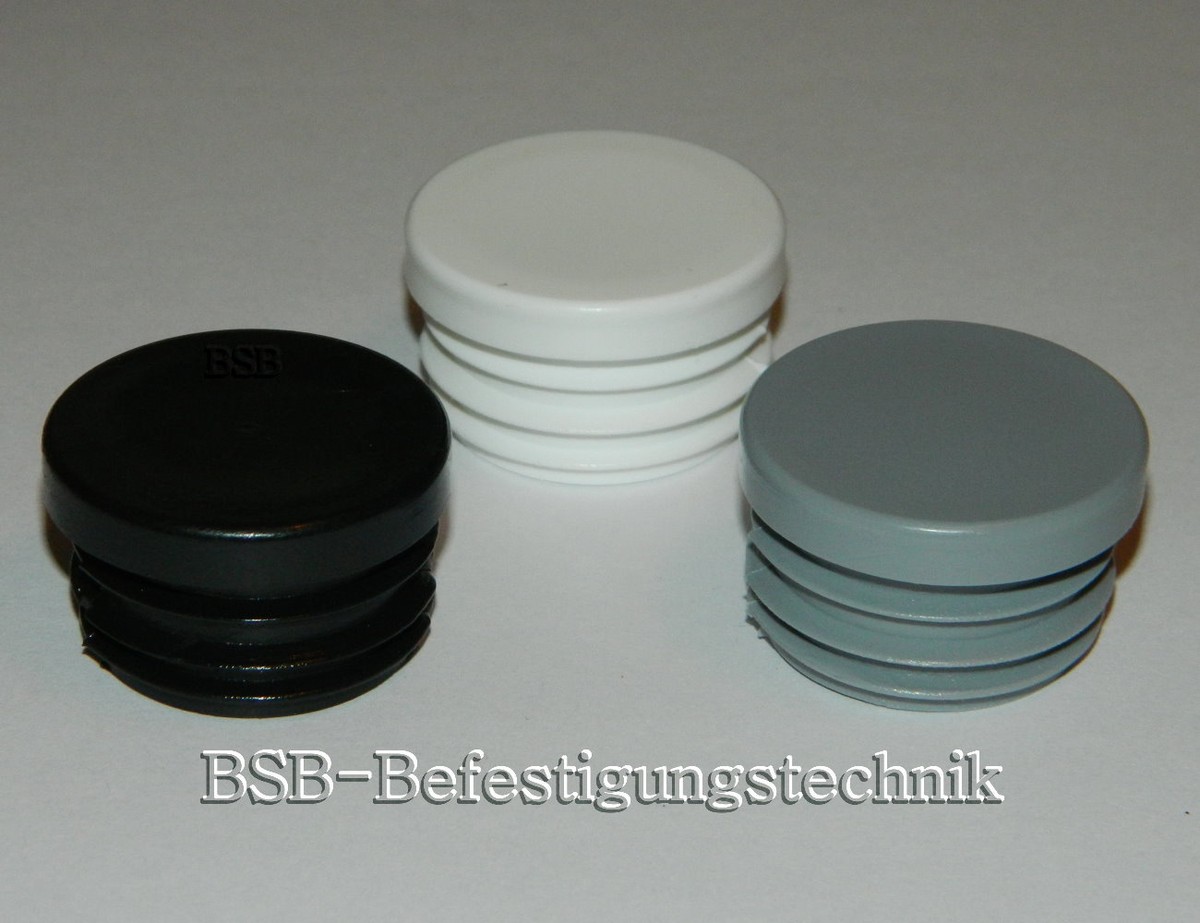 10 Stk. Lamellenstopfen 34 mm WS 3 - 4 mm rund ( 1  ) Rohrstopfen Stopfen