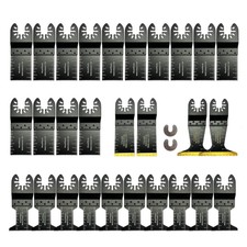 Wood Metal Cutting Oscillating Saw Blades Multitools Set - 30 Pack