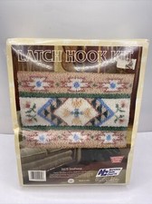 National Yarn Crafts Latch Hook Kit Southwest Wall Carpet 20" x 27" R878 Sealed