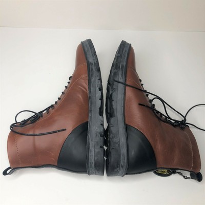 Radix Lab Hood Wurkshu Brown Leather Mens Combat Boots, Size  display picture 1
