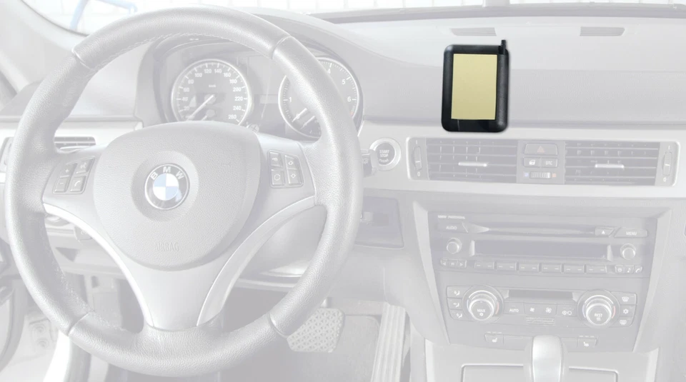 HR-IMOTION Halter mit Post-It Notizblock Halterung selbstklebend 100 Blatt - Bild 3 von 4