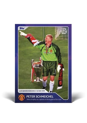 Peter Schmeichel Topps 30 Seasons Celebration UEFA Champions