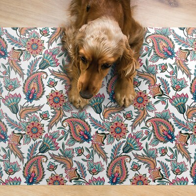 Napfunterlage Futternapf Unterlage fr Hundenapf Hund Katze Blumen Blumen |  eBay.de