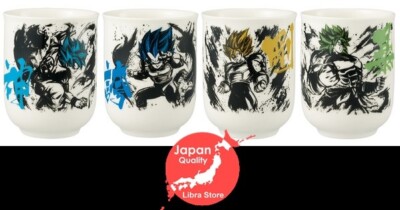 Selten Dragon Ball Ultimate Evolution Kuji 2019 Japanisch Becher Set Mit 4