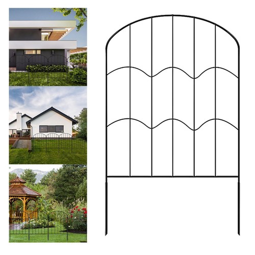 Decorative Garden Fence Stairs Picket Edging Backyard Door Animal Barrier - Picture 7 of 7