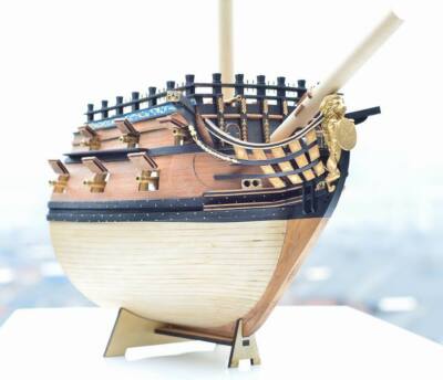 Ingermanland  Cross Section Scale 1:50 12'' Ship Bow Wood Model Ship Kit DIY