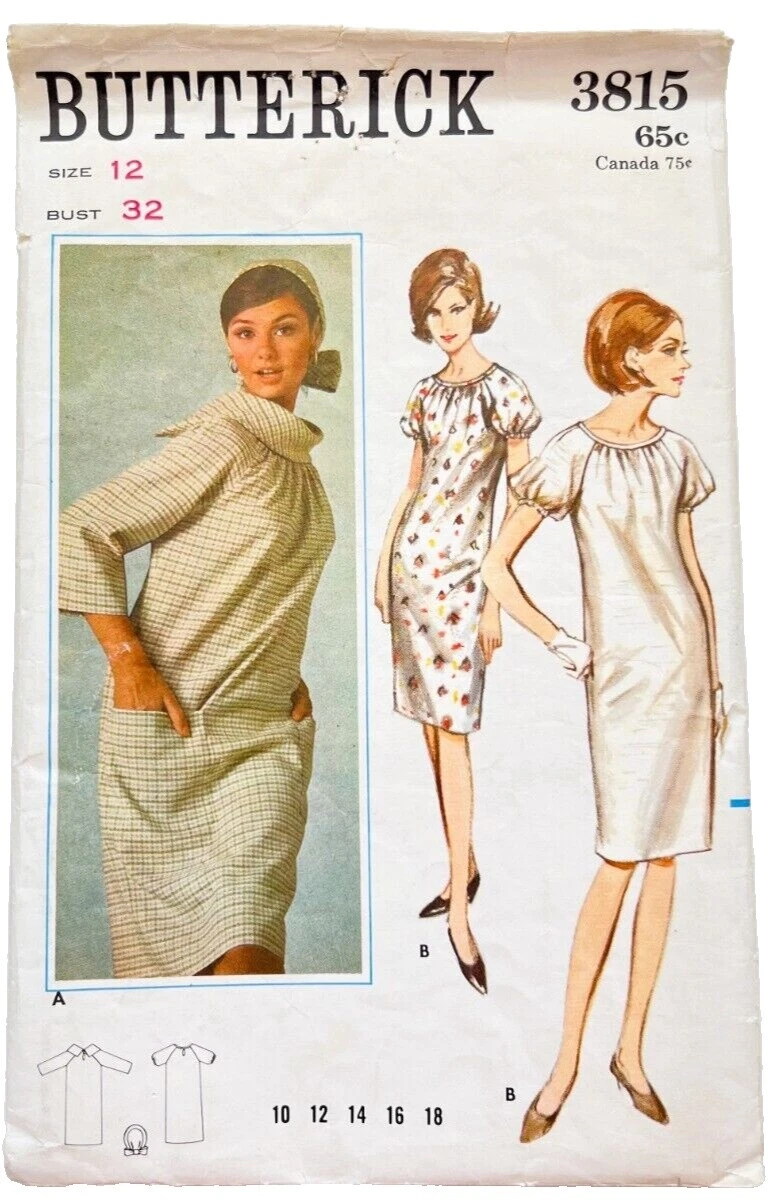 Bufanda de corte Butterick Patrones de Costura