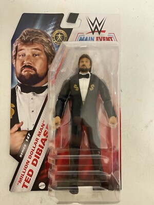 WWE Main Event Series 147 '' Million Dollar Man '' Ted Dibiase Action Figure New