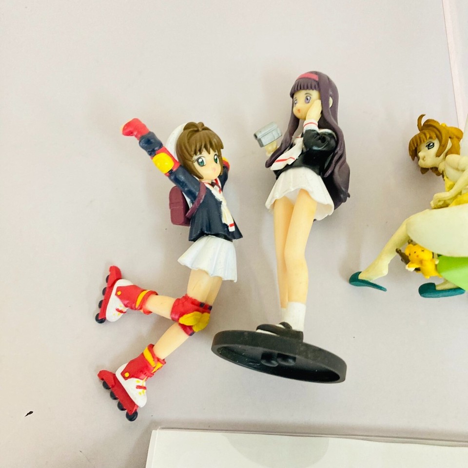 Sakura Mini CardCaptor SAKURA Mini Figure Set 3 Sakura Tomoyo School Uniform CLAMP ...