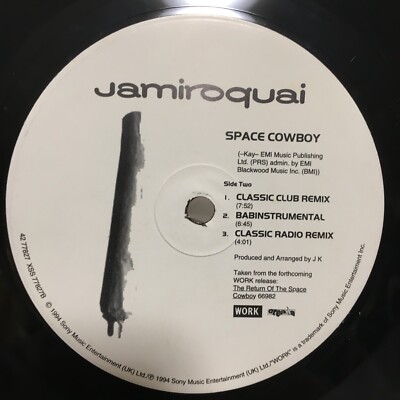JAMIROQUAI / SPACE COWBOY US ISSUE 12