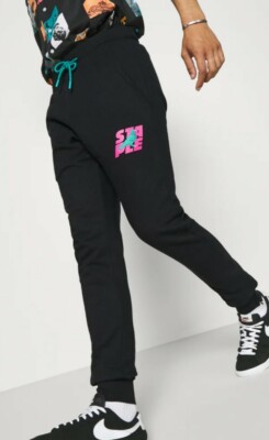 Staple Pigeon stacked logo Jogginghose Gr M Trainingshose Taube 90s