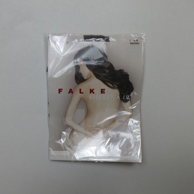 Falke Womens Shelina 12 Tights S-M Espresso Brown 12 Denier Shimmer Transparent