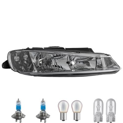 Scheinwerfer rechts inkl. Premium Lampen für Peugeot 406 Break 8E/F mit Blinker