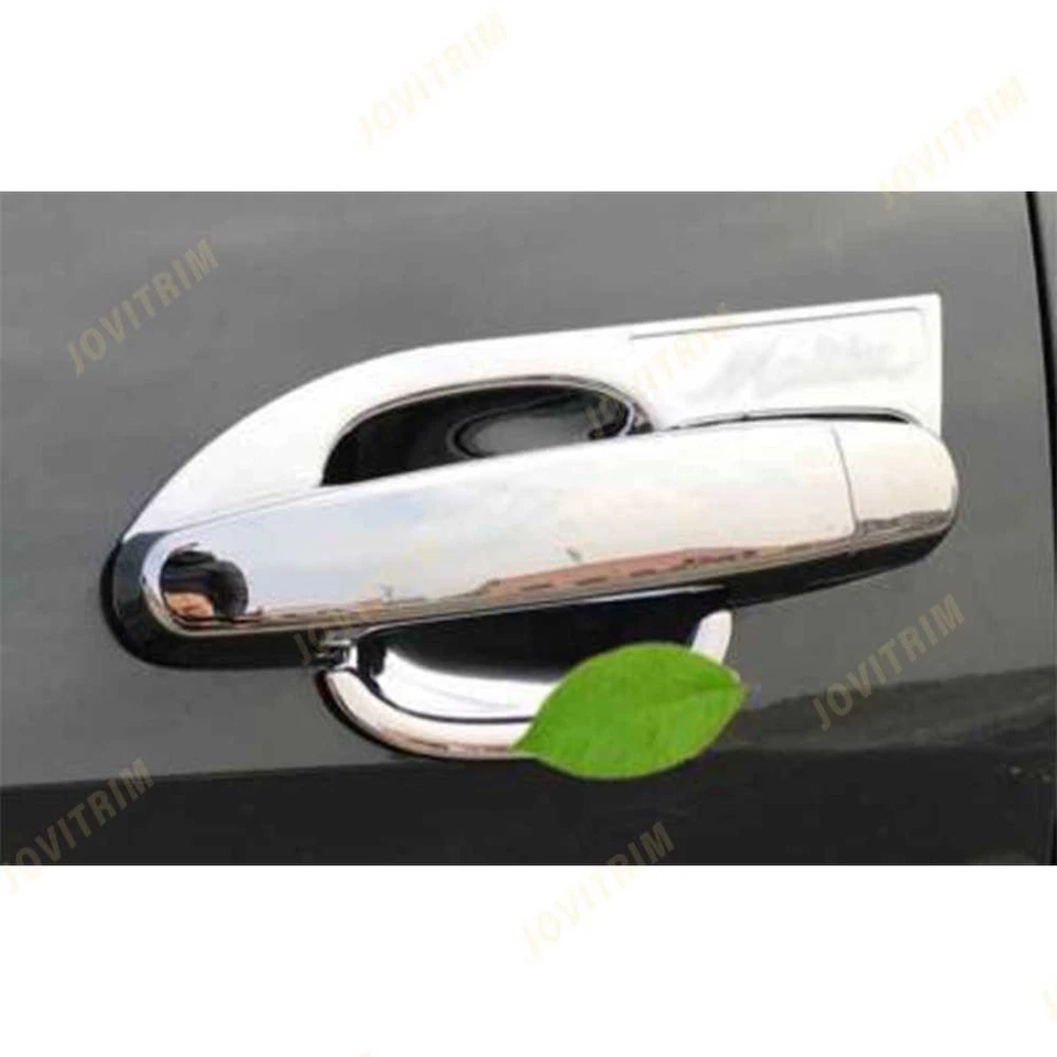For Chevrolet Malibu 2019-2022 Chrome ABS Exterior Side Door Handle Cover Trims Foto 2 de 4
