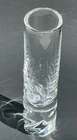 Steuben Bud Vase Twist Design Signed 8 Inches Tall In Excellent Condition
