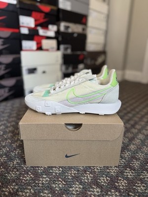 Size 7 - Nike Waffle Racer Crater White Volt Women s Brand New