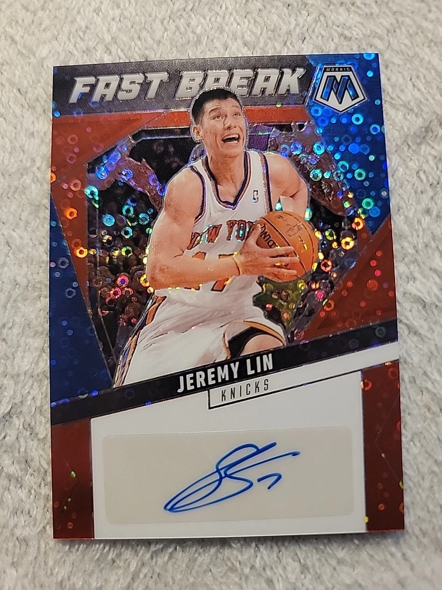 Jeremy Lin New York Knicks Basketball Autographed Sports Trading