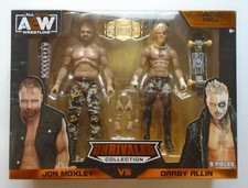 AEW Unrivaled Collection Jon Moxley & Darby Allin Action Figure Jazwares