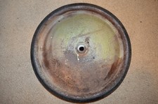 12  ANTIQUE OFFICIAL SOAP BOX DERBY RUBBER TIRES METAL Green Wheel