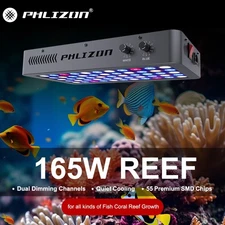 Phlizon Marine Led Aquarium Light Full Spectrum for 30" 3' Reef Coral Fish Tank