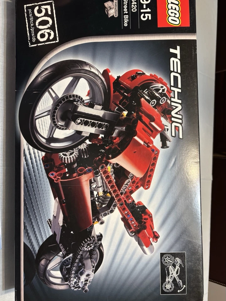 LEGO Technic 8420 Street Bike, foto 3 di 5