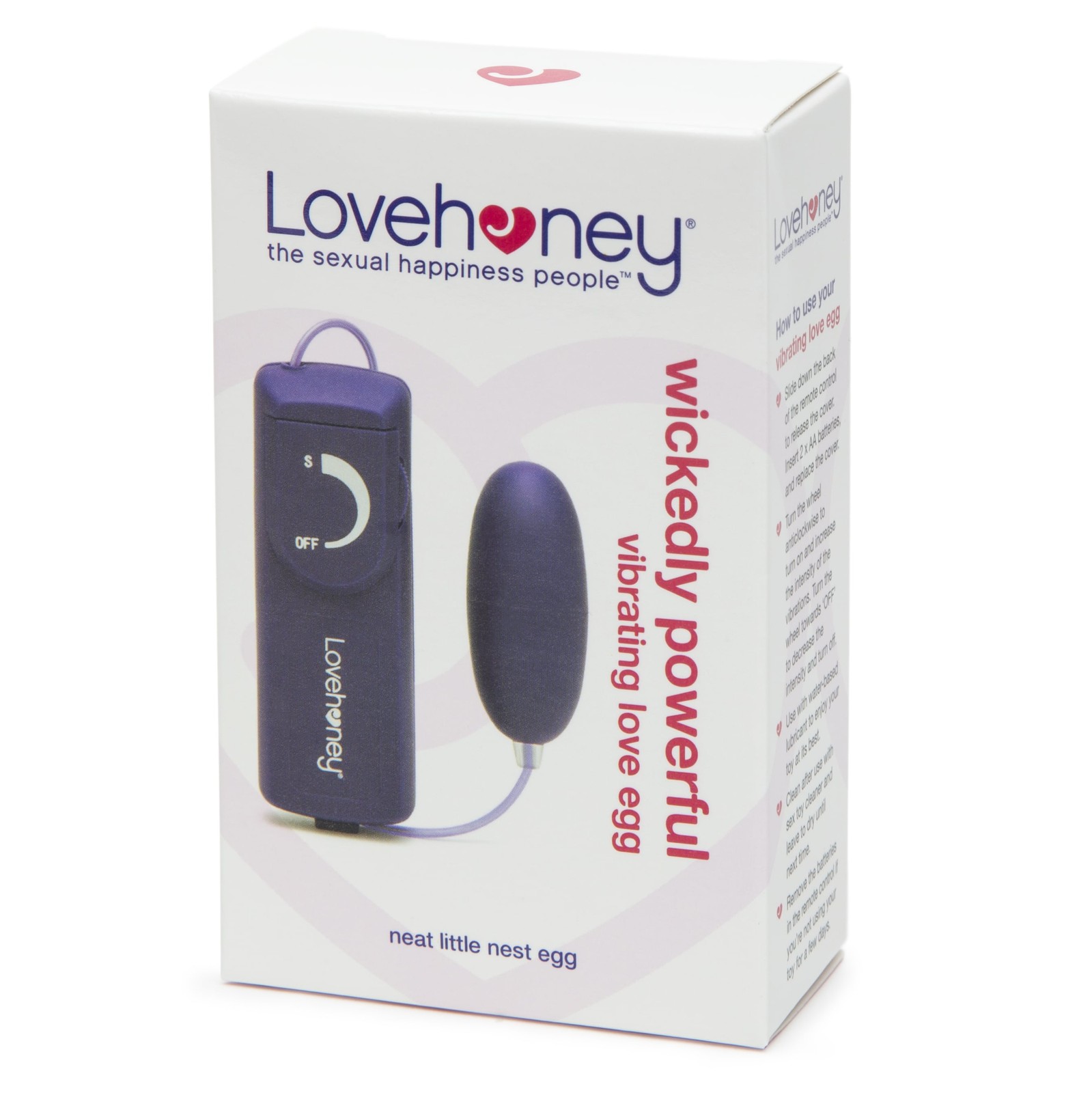 Lovehoney Love Egg Sex Toy - Powerful G-Spot Vibrator - Remote Controlled — image 5
