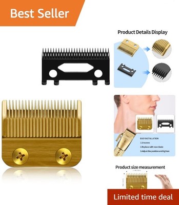 Replacement Blades for FX870 Clippers - Easy Installation, Gold Finish