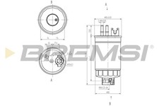 Filtre à carburant Fiat DOBLO