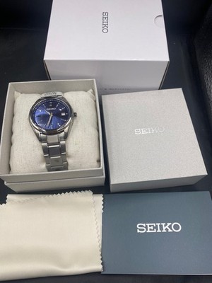 SEIKO Selection SBTM339 Titanium Radio Solar Navy Dial Made in Japan NEW Watch
