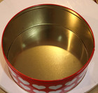 NWT Round Heart Designed Tin — photo 2
