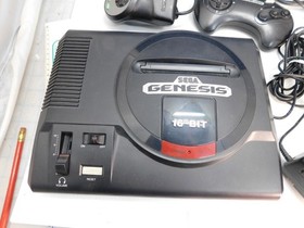 Vintage Sega Genesis , 1601, 16 bit, Mad Cats, 1650, CapCom, battle ship game