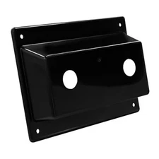 Black Faucet Bezel Stand Off Faucet Cover fits for RV Caravans Shower Plate 