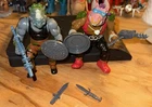 1988 TMNT Bebop Rocksteady Teenage Mutant Ninja Turtles Set NEAR Complete