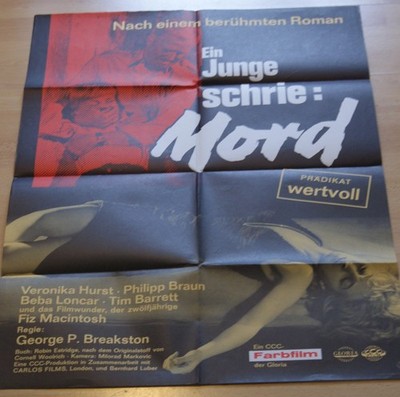 Filmplakat EA A1  Ein Junge schrie: Mord