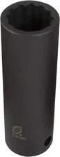 Sunex 267217 1/2-Inch Drive 17-mm 12-Point Deep Impact Socket 1″ 