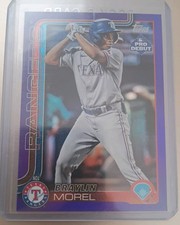 2025 Topps Pro Debut - Braylin Morel #PD-132 Purple Foil /299 (RC)