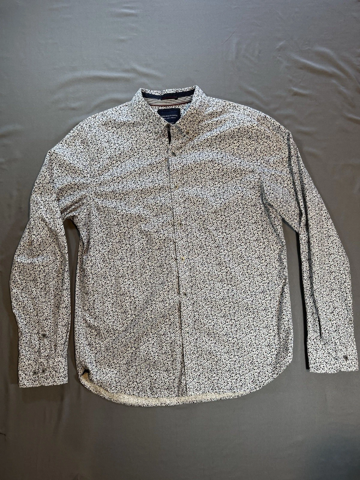 Denim & Flower Floral Button Down Shirt Mens Large Long Sleeve Casual
Opens in a new window or tab