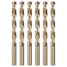 6pcs Drill Bit - 5/16" 135° M35 for Woodworking Handicraft Use
