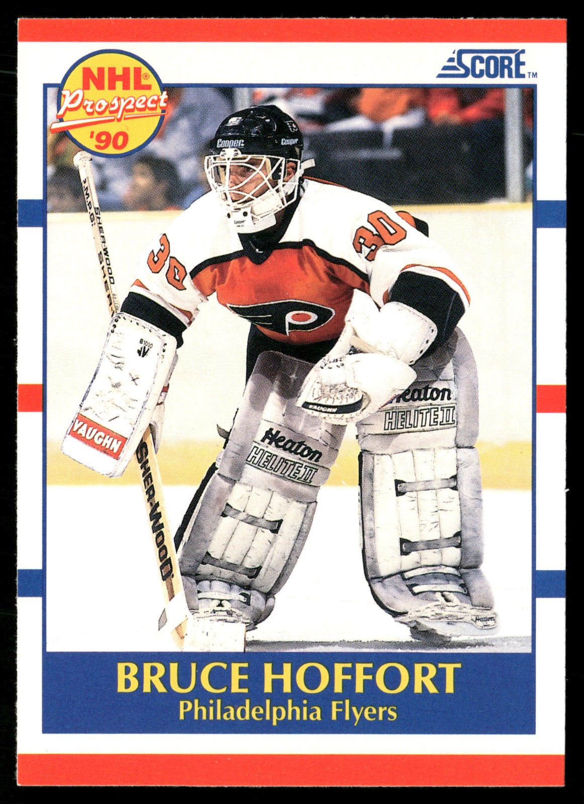 1990-91 Score Canadian #413 Bruce Hoffort