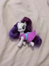 G4 Brushable Rarity Hasbro My Little Pony MLP Toy Figure With Dress Outfit